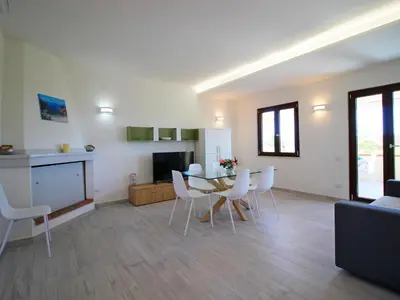 Cucina o angolo cottura di Apartment on Costa Rei with Stunning Beaches
