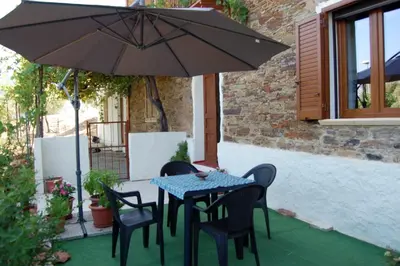 Patio o area all'aperto di Il Rifugio del vecchio Bandito