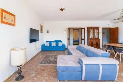 TV o dispositivi per l'intrattenimento presso Casa San Saturnino appartamento 8 posti Cagliari centro