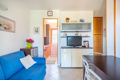 Cucina o angolo cottura di Costa Rei - spiaggia 3' a piedi - Giardino BBQ