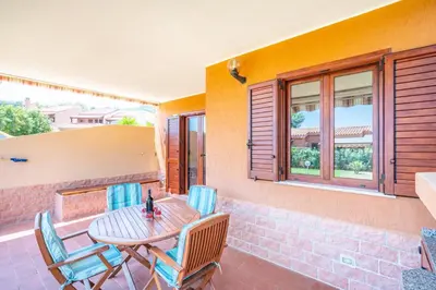 Balcone o terrazza di Costa Rei - spiaggia 3' a piedi - Giardino BBQ