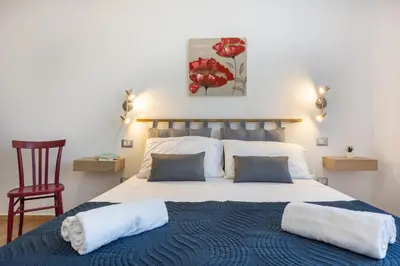 Letto o letti in una camera di The aurora's home
