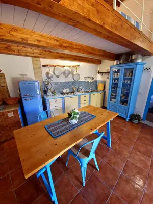 Cucina o angolo cottura di Casa Vacanze L'Ulivo di Ugo