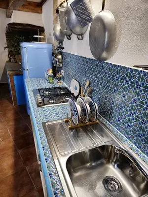 Cucina o angolo cottura di Casa Vacanze L'Ulivo di Ugo