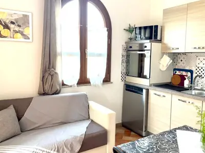 Cucina o angolo cottura di Carìgnu