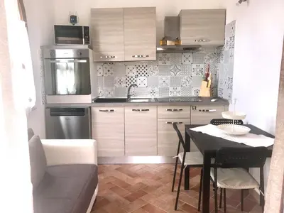 Cucina o angolo cottura di Carìgnu