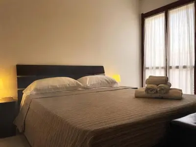 Letto o letti in una camera di Apt. Montesanto Sunset, 300Mt from city centre.