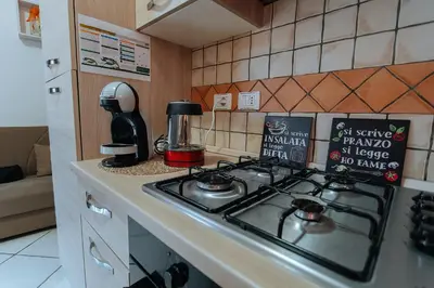 Cucina o angolo cottura di Sardinia's house WIFI Sea Hills and mining history