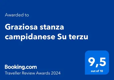 Certificato, attestato, insegna o altro documento esposto da Graziosa stanza campidanese Su terzu