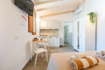 Cucina o angolo cottura di Villa Campidanese