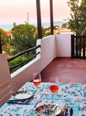 Paesaggio naturale nelle vicinanze della casa vacanze