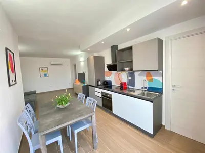 Cucina o angolo cottura di Casa Meli