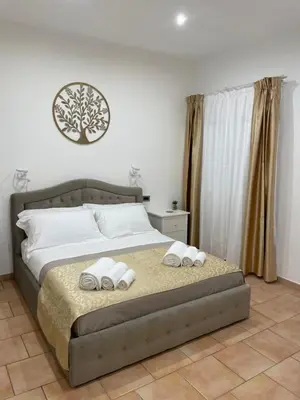 Letto o letti in una camera di la Maison del Mas Gold