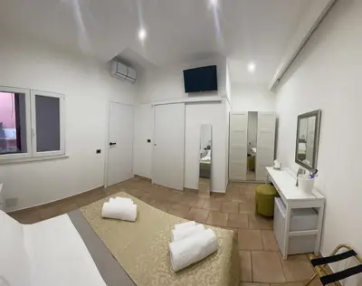 Letto o letti in una camera di la Maison del Mas Gold