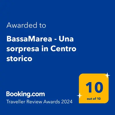 Certificato, attestato, insegna o altro documento esposto da BassaMarea - Una sorpresa in Centro storico