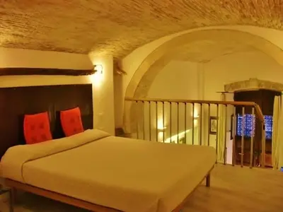 Letto o letti in una camera di Residenze Palazzo Pes