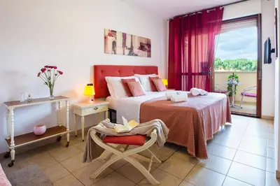 Letto o letti in una camera di Sun&Sardinia