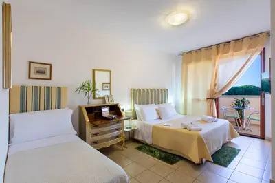 Letto o letti in una camera di Sun&Sardinia