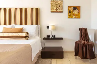 Letto o letti in una camera di Sun&Sardinia