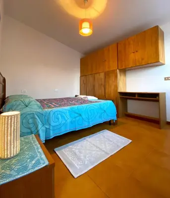 Letto o letti in una camera di Casa Fadda