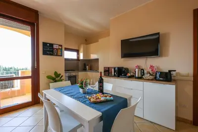 Cucina o angolo cottura di Uno sguardo sul mare - Apartment -