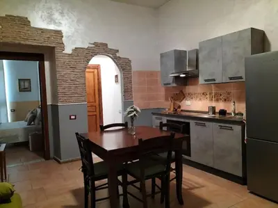 Cucina o angolo cottura di Casa Marta