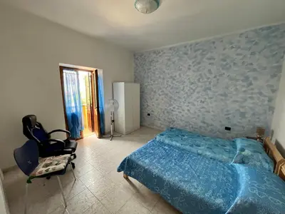 Letto o letti in una camera di Casa Serbariu, Sud Sardegna - Carbonia