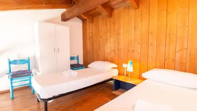 Letto o letti in una camera di La Finestra Sul Mare-Sea stay