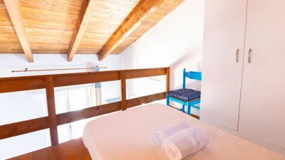 Letto o letti in una camera di La Finestra Sul Mare-Sea stay