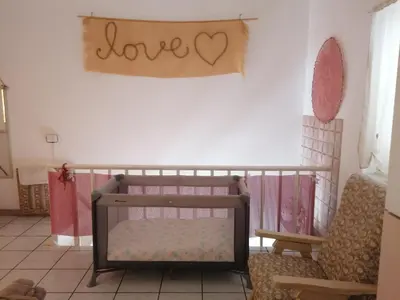 Letto o letti in una camera di La casetta di Tzia Caicca