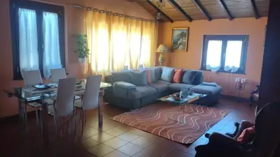 Area soggiorno di Casa vacanza Il Podere
