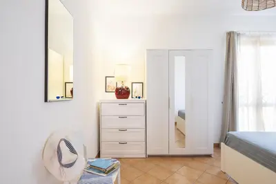 Letto o letti in una camera di Casa Vivi ad Arbatax