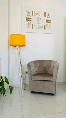 Area soggiorno di Seven House Poetto