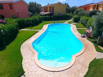 Piscina di Villa Juniperus Porto Pino o nelle vicinanze
