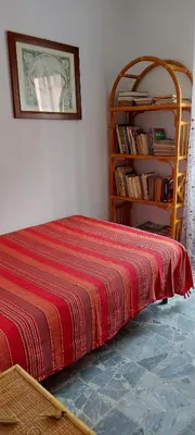 Letto o letti in una camera di Poetto green apartment