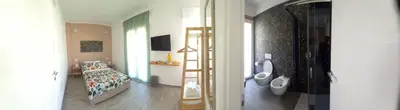 Letto o letti in una camera di Stasonis