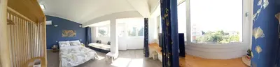 Letto o letti in una camera di Stasonis