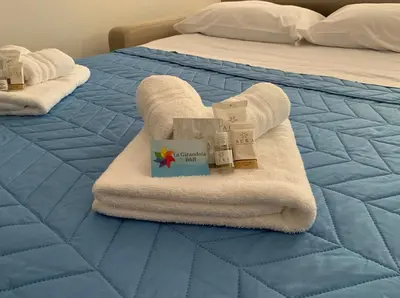 Letto o letti in una camera di La Girandola
