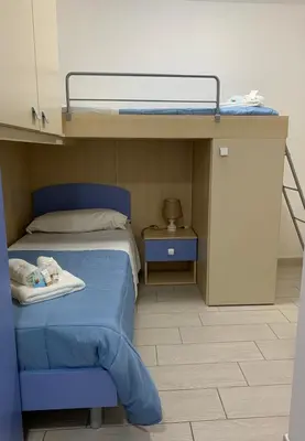 Letto o letti in una camera di La Girandola