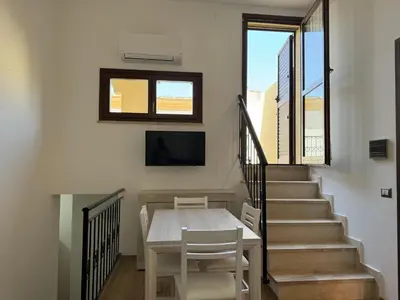 TV o dispositivi per l'intrattenimento presso Piscina Condominiale 10 Min dal Mare