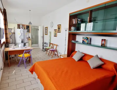 Cucina o angolo cottura di Lovely Studio in Pula