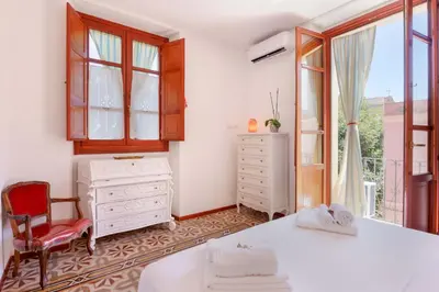 Letto o letti in una camera di Guest House Baruffi