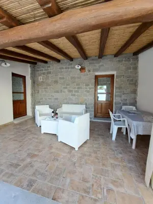 Area soggiorno di SA DOMU ANTIGA - Casa Indipendente in Centro Storico