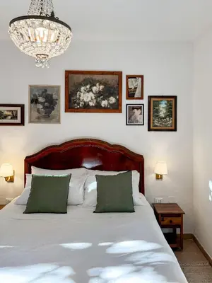Letto o letti in una camera di Villa La Petite Etoile