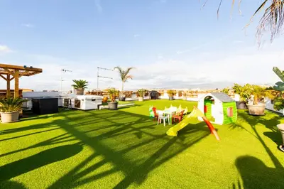 Giardino di Secret Paradise & SPA Rooftop