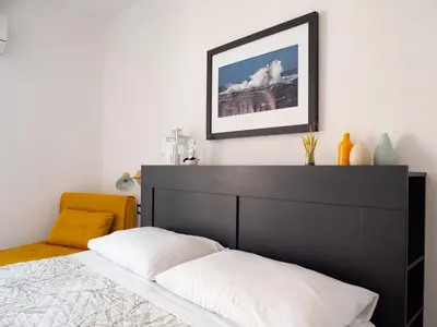 Letto o letti in una camera di Villa Ecclesiae