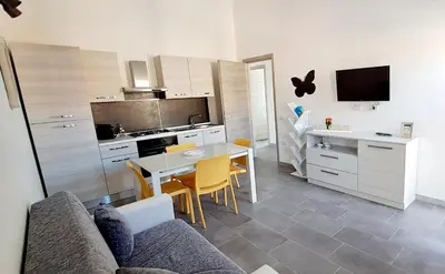 Cucina o angolo cottura di Casa Olla