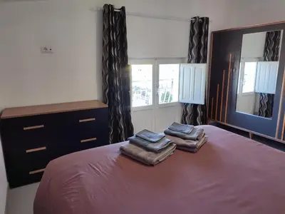 Letto o letti in una camera di La manSarda