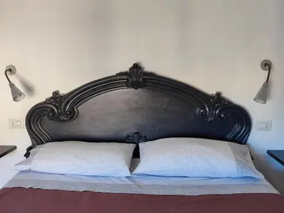 Letto o letti in una camera di La manSarda