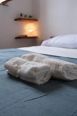 Letto o letti in una camera di Casa Bianchi - Villa immersa nel verde
